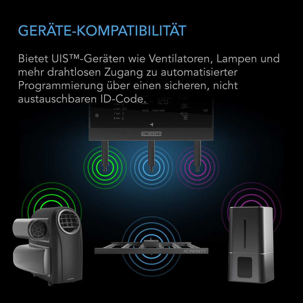 UIS Wireless 1-zu-1 Sender & Empfänger, Verbindet UIS-Geräte und Controller Drahtlos, 2er-Pack