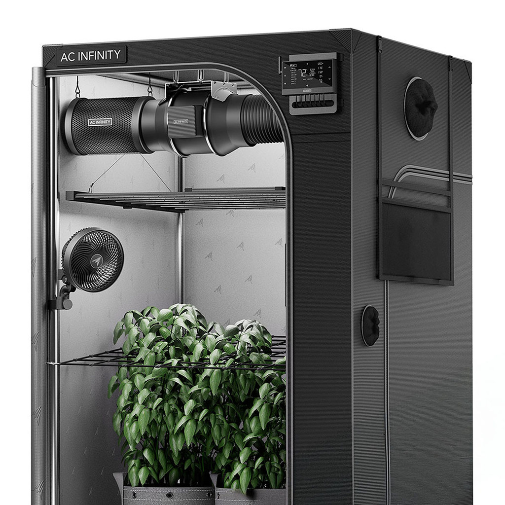 AI+ Grow Zelt-System PRO 60x120x180, 2 Pflanzen-Set (GrowTechnology Edition)