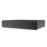 Heavy-Duty Rack Drawer with Aluminum Faceplate, 2U Heavy-Duty Rack Drawer with Aluminum Faceplate, 2U