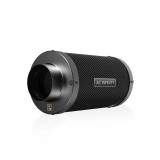 Aktivkohlefilter 100 mm mit Premium-Aktivkohle für Inline-Lüfter, Geruchs- und Luftkontrolle. Aktivkohlefilter 100 mm mit Premium-Aktivkohle für Inline-Lüfter, Geruchs- und Luftkontrolle.