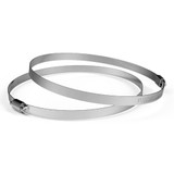 AC Infinity Edelstahl-Luftkanal-Schellen, 200 mm (2er-Pack) für Luftkanäle, Heizung, Kühlung, Abluft, Belüftung AC Infinity Edelstahl-Luftkanal-Schellen, 200 mm (2er-Pack) für Luftkanäle, Heizung, Kühlung, Abluft, Belüftung