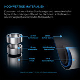 AC Infinity CLOUDLAB 642 Advance Grow Zelt, 120 x 60 x 180 cm, Dickste 22 mm Stangen, Besonders dichtes 2000D Diamant-Mylar-Gewebe, 120x60 cm für Hydroponik Indoor-Anbau
