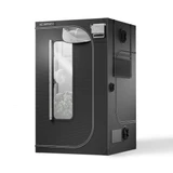 AC Infinity CLOUDLAB 844, Advanced Grow Zelt 120 × 120 × 200 cm, 25 mm Mylar-Canvas, 22 mm Stahlstangen, laborgetestet höchste Reflexion, großes Sichtfenster, Montageplatte für Controller, Indoor Growing