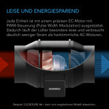 Air Filtration Kit 6" – Luftfilter-Set 150 mm, CLOUDLINE LITE Inline-Lüfter & Aktivkohlefilter-Kombo – Kühl- und Belüftungssystem für Grow-Zelte, Hydroponik & Indoor-Gardening