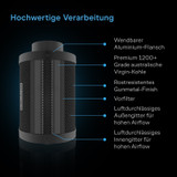 Luftfilter-Set 100 mm, CLOUDLINE LITE Inline-Lüfter & Aktivkohlefilter-Kombo – Kühl- und Belüftungssystem für Grow-Zelte, Hydroponik & Indoor-Gardening.