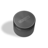 3‑Kammer Kräutermühle, schwarz, 5 cm – Aluminiumlegierung mit magnetischem Deckel und ultra‑scharfen Zähnen für fein gemahlene Kräuter und Gewürze 3‑Kammer Kräutermühle, schwarz, 5 cm – Aluminiumlegierung mit magnetischem Deckel und ultra‑scharfen Zähnen für fein gemahlene Kräuter und Gewürze