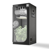 AC Infinity CLOUDLAB 722 Advance Grow Zelt, 60 x 60 x 180 cm, Dickste 22 mm Stangen, Besonders dichtes 2000D Diamant-Mylar-Gewebe, 60x60 cm für Hydroponik Indoor-Anbau AC Infinity CLOUDLAB 722 Advance Grow Zelt, 60 x 60 x 180 cm, Dickste 22 mm Stangen, Besonders dichtes 2000D Diamant-Mylar-Gewebe, 60x60 cm für Hydroponik Indoor-Anbau