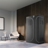 AC Infinity CLOUDLAB 864D 2-in-1 Advance Grow Zelt, 150 x 120 x 200 cm, Dickste 22 mm Stangen, Besonders dichtes 2000D Diamant-Mylar-Gewebe, 150x120 cm für Hydroponik Indoor-Anbau