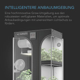 AC Infinity CLOUDLAB 864D 2-in-1 Advance Grow Zelt, 150 x 120 x 200 cm, Dickste 22 mm Stangen, Besonders dichtes 2000D Diamant-Mylar-Gewebe, 150x120 cm für Hydroponik Indoor-Anbau