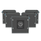 Hochbelastbare, quadratische, wiederverwendbare Stofftöpfe, 11 Liter, 5er-Pack – 500 g/m² Vliesstoff, inklusive Schlaufen für Pflanzstäbe zum vielseitigen Pflanzen-Training Hochbelastbare, quadratische, wiederverwendbare Stofftöpfe, 11 Liter, 5er-Pack – 500 g/m² Vliesstoff, inklusive Schlaufen für Pflanzstäbe zum vielseitigen Pflanzen-Training