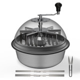 Bud Bowl Trimmer, Twist Spin Cut with Clear Visibility Dome, 19-Inch Bud Bowl Trimmer, Twist Spin Cut with Clear Visibility Dome, 19-Inch