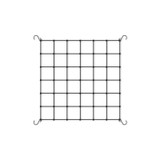 Grow Tent Trellis Netting, Flexible Elastic Cords, 2x2'