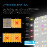 AI+ Grow Zelt-System 60x60x120, 1-Pflanzen-Kit Kompakt mit Controller 69 Pro, dynamischem Luftstrom & LM301H LED-Lichtsteuerung, 2000D-Mylar-Zelt mit laborgeprüfter Reflektivität & größtem Fenster mit Reißverschluss