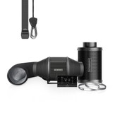 Luftfilter-Set PRO 100 mm, Inline-Rohrventilator mit Controller AI+ und Aktivkohlefilter