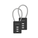 3-stelliges Zahlenschloss, 2er-Pack robustes Zinklegierung-Vorhängeschloss mit Stahl-Drahtkabel für Grow-Zelte, Gewächshäuser und Schuppen 3-stelliges Zahlenschloss, 2er-Pack robustes Zinklegierung-Vorhängeschloss mit Stahl-Drahtkabel für Grow-Zelte, Gewächshäuser und Schuppen