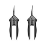 Stainless Steel Curved Pruning Shear, Ergonomic Lightweight, 6.6" Blades, 2-Pack Stainless Steel Curved Pruning Shear, Ergonomic Lightweight, 6.6" Blades, 2-Pack