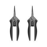 Stainless Steel Pruning Shear, Ergonomic Lightweight, 6.6" Straight Blades, 2-Pack Stainless Steel Pruning Shear, Ergonomic Lightweight, 6.6" Straight Blades, 2-Pack