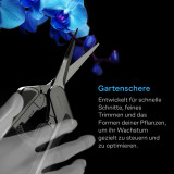 Edelstahl-Präzisionsschere, ergonomisch, leicht, 16,7 cm gerade Klingen, 2er-Pack