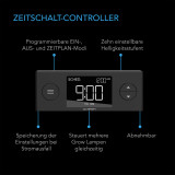 Stecklings-Gewächshaus mit Höhenverlängerung, mit Samsung LM301H EVO LED-Beleuchtung, 6x12-Tablett