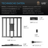 IONFRAME EVO6, Samsung LM301H EVO LED Grow Light, 500 W, 120 x 120 cm