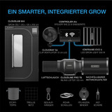 AI Grow Zelt-System PRO 120x120x200