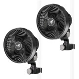 CLOUDRAY S6, 150 mm, 2er Pack, Growzelt-Clipventilator mit langlebigem EC-Motor, 10-stufigen dynamischen Windmodi und Geschwindigkeiten sowie 10-stufiger automatischer Oszillation CLOUDRAY S6, 150 mm, 2er Pack, Growzelt-Clipventilator mit langlebigem EC-Motor, 10-stufigen dynamischen Windmodi und Geschwindigkeiten sowie 10-stufiger automatischer Oszillation