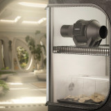 CLOUDLINE H4 – Leiser 100 mm Inline-Rohrventilator mit Drehzahlregler, IP65-zertifizierter Abluftventilator für Growzelte, Pilzfruchtungskammern und Fungikultur