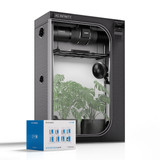 Cultivator Kit, Komplettes 2-Pflanzen Grow Zelt System mit dynamischer KI-Steuerung und Athena® Blended Starter Kit. WiFi-integrierte Belüftung, Umluft, Full Spectrum EVO Lights und nachfüllbarer Filter. Cultivator Kit, Komplettes 2-Pflanzen Grow Zelt System mit dynamischer KI-Steuerung und Athena® Blended Starter Kit. WiFi-integrierte Belüftung, Umluft, Full Spectrum EVO Lights und nachfüllbarer Filter.