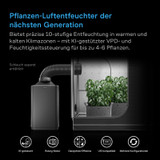 HYDRONE 7, Pflanzen-Luftentfeuchter mit VPD-Feuchtigkeitsregelung, 10 Trocknungsstufen, dynamischer KI-Programmierung, hochpräzisem PWM-Motor, Ansaugventilator-Modus, zwei Luftkanälen, für Zuchtzelte bis zu einer Größe von 10 x 10 oder größer