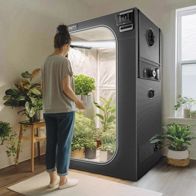 Luftfeuchtigkeit und Pflanzenpflege mit Growzelt-Komplettsets