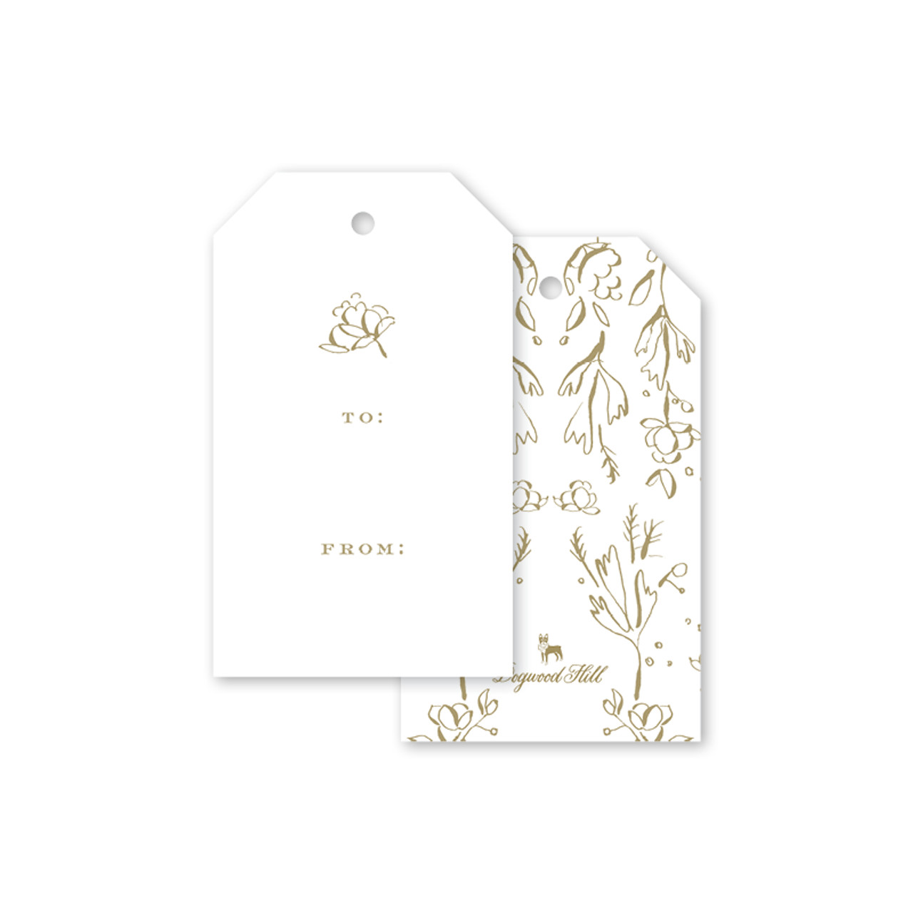 Dogwood Hill Gift Tags, Camellias - Monkee's of Mount Pleasant