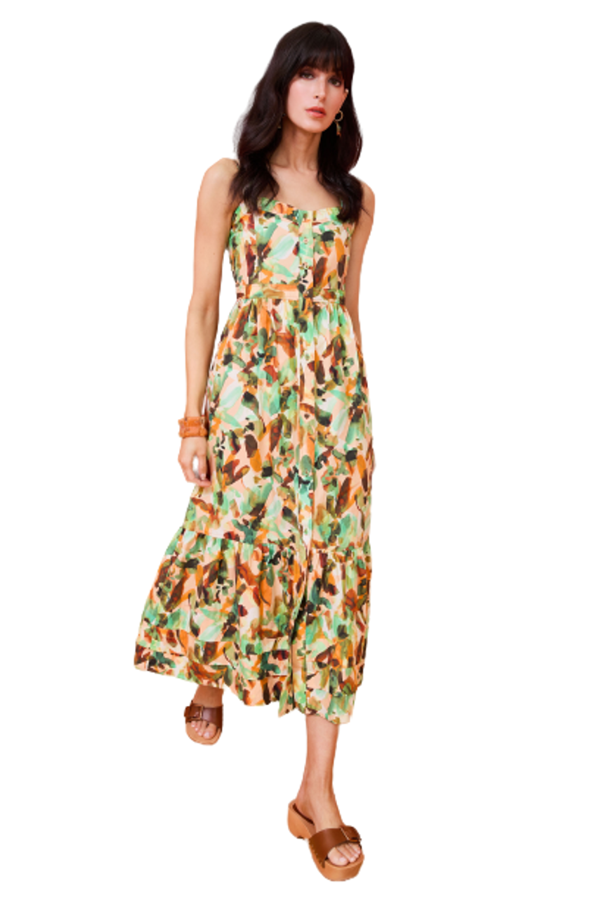 Marie Oliver Yara Dress, Jungle - Monkee's of Mount Pleasant