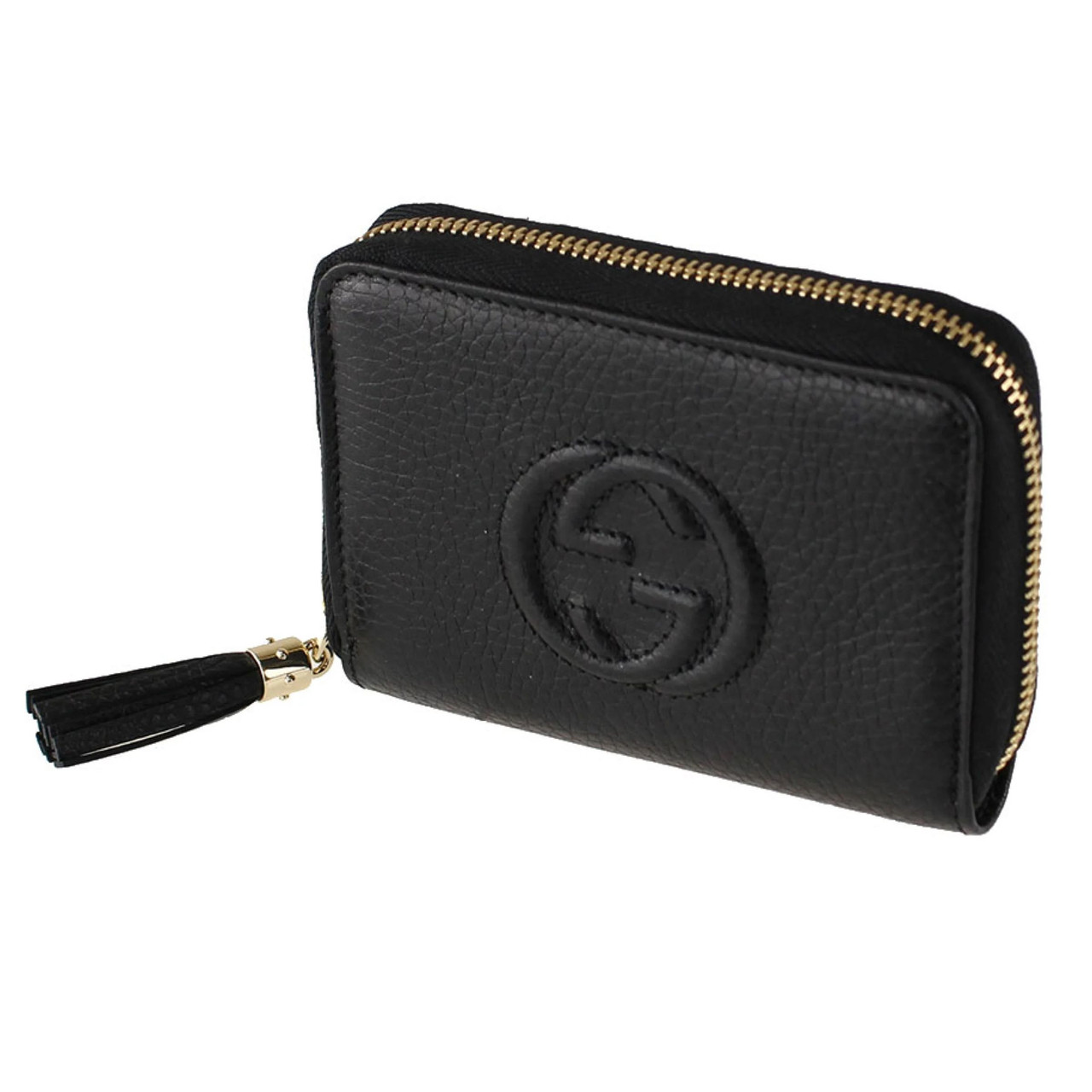Gucci Black Leather Bag - 462 For Sale on 1stDibs | black gucci purse, gucci  black purse, gucci bag black leather