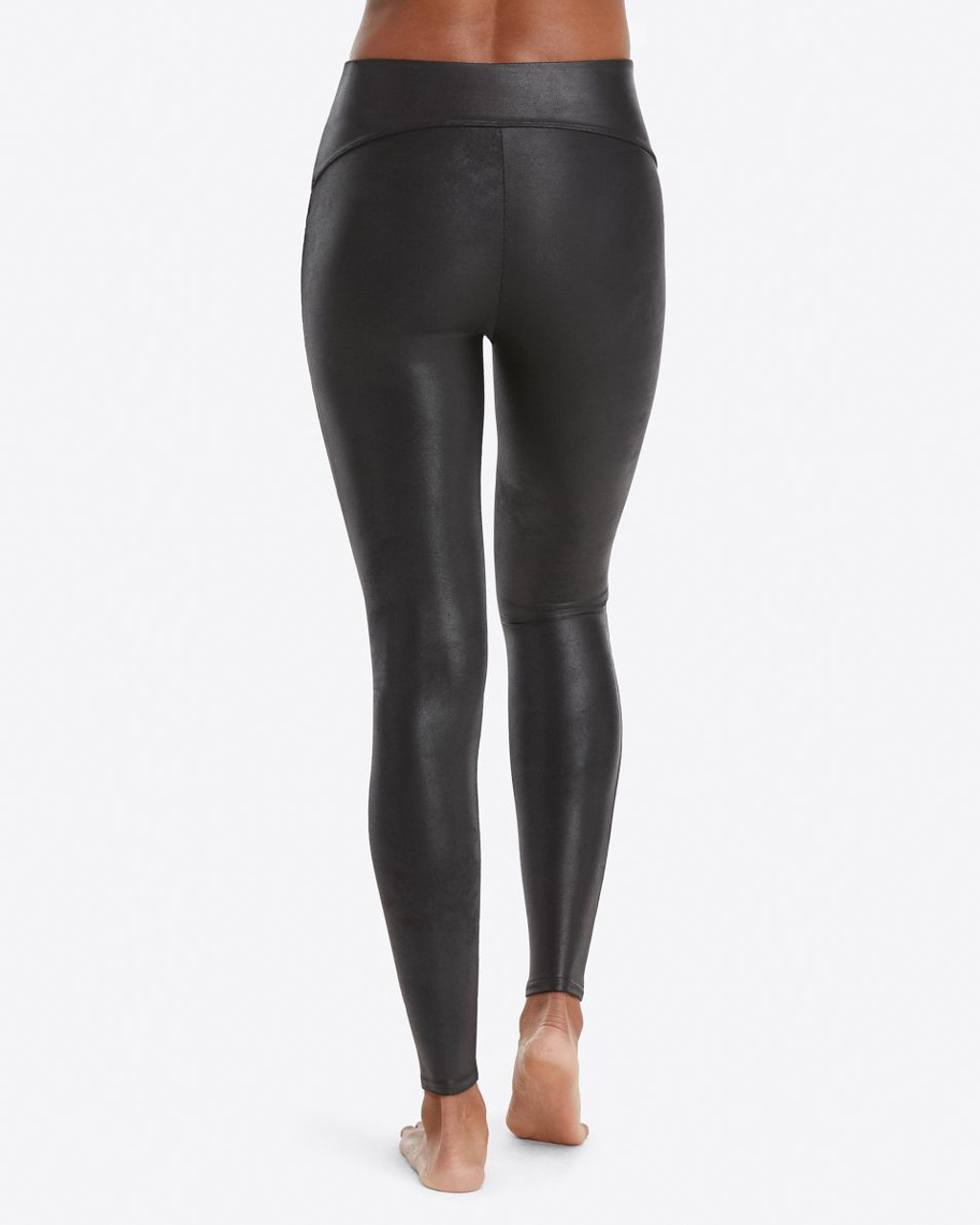 Spanx Faux Leather Sequin Leggings - Monkee's of Mount Pleasant