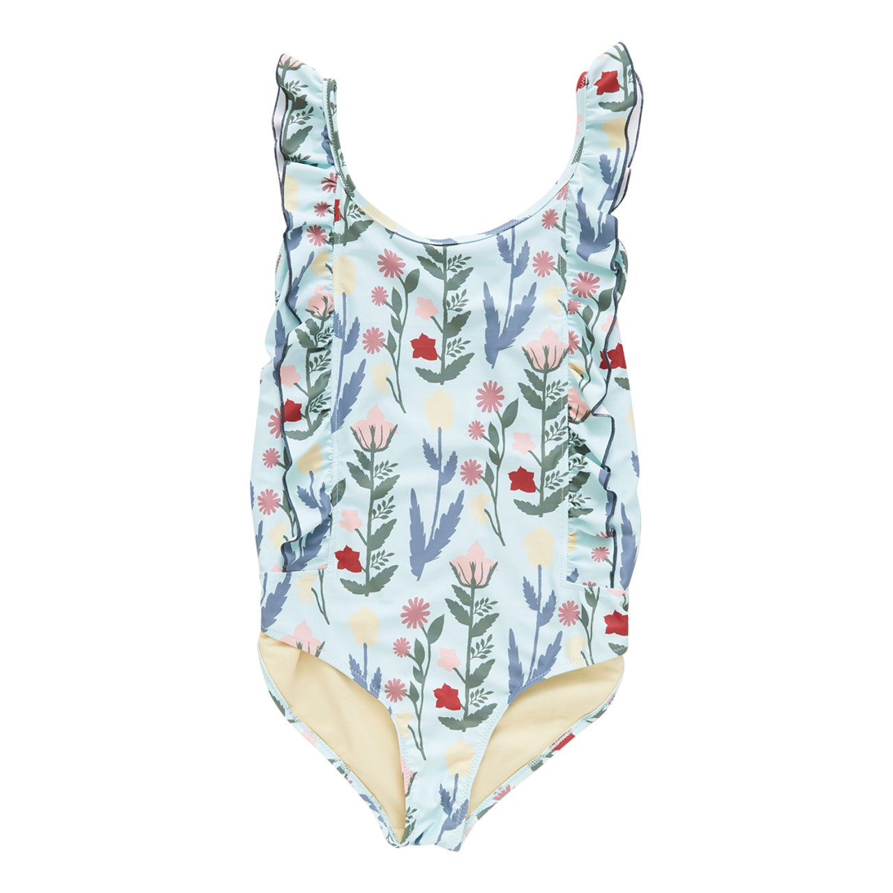 Pink Chicken Katniss Swimsuit, Paper Floral - Monkee's of Mount Pleasant