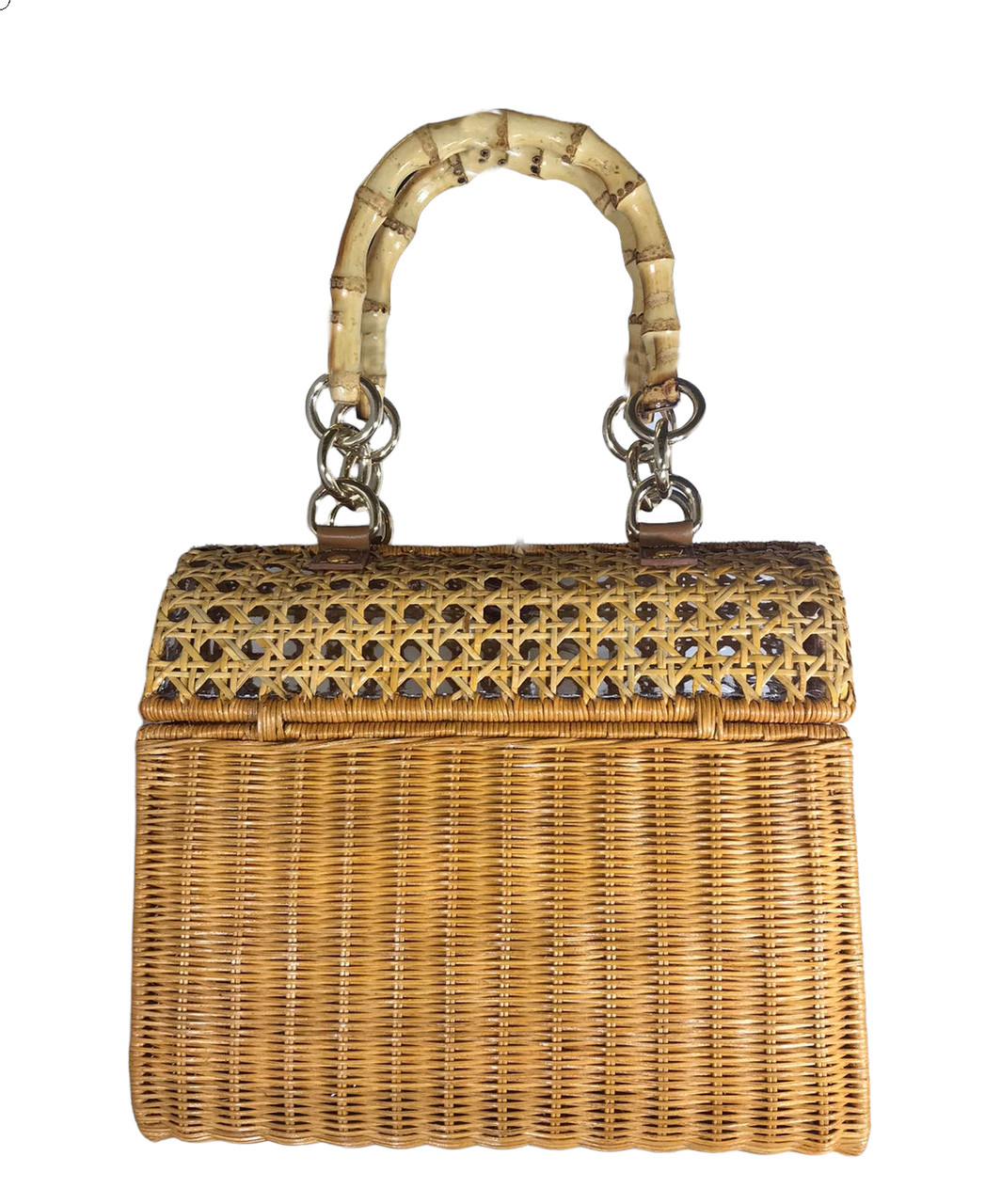 Chanel Wicker Basket Bag – Tulerie