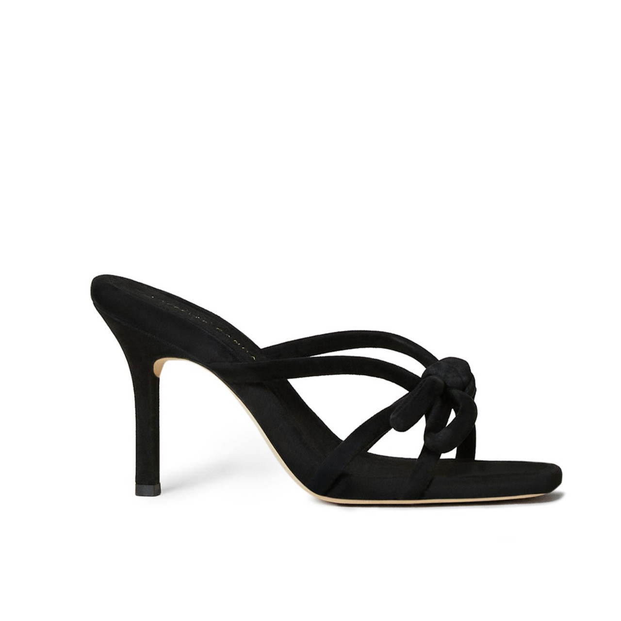 サンダル・ミュール Margi Sandals - Loeffler Randall - Black - Suede Loeffler Randall Margi Bow Heeled Sandal, Black - Monkee's