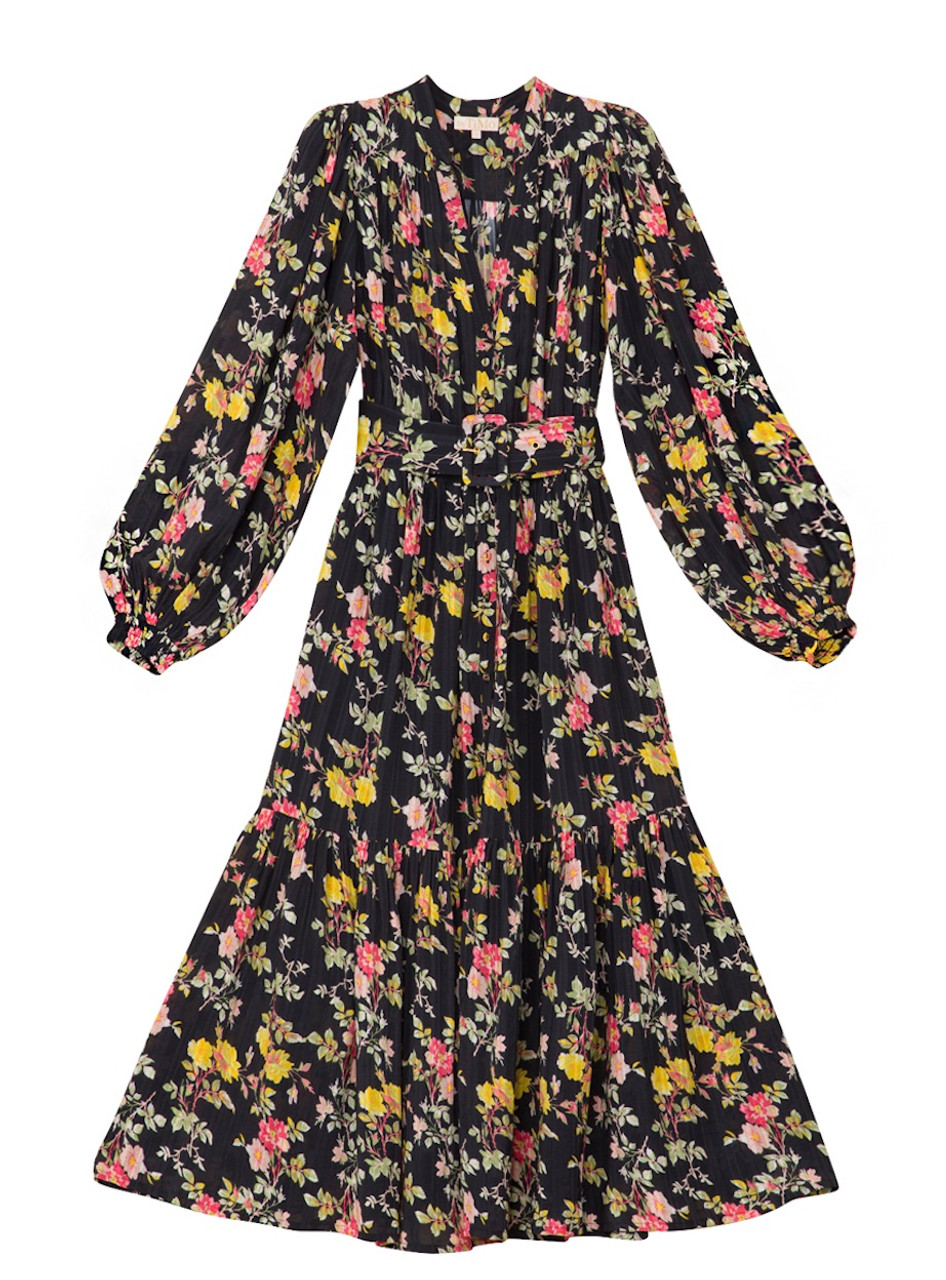 byTimo Boho Midi Dress, Blooming - Monkee's of Mount Pleasant