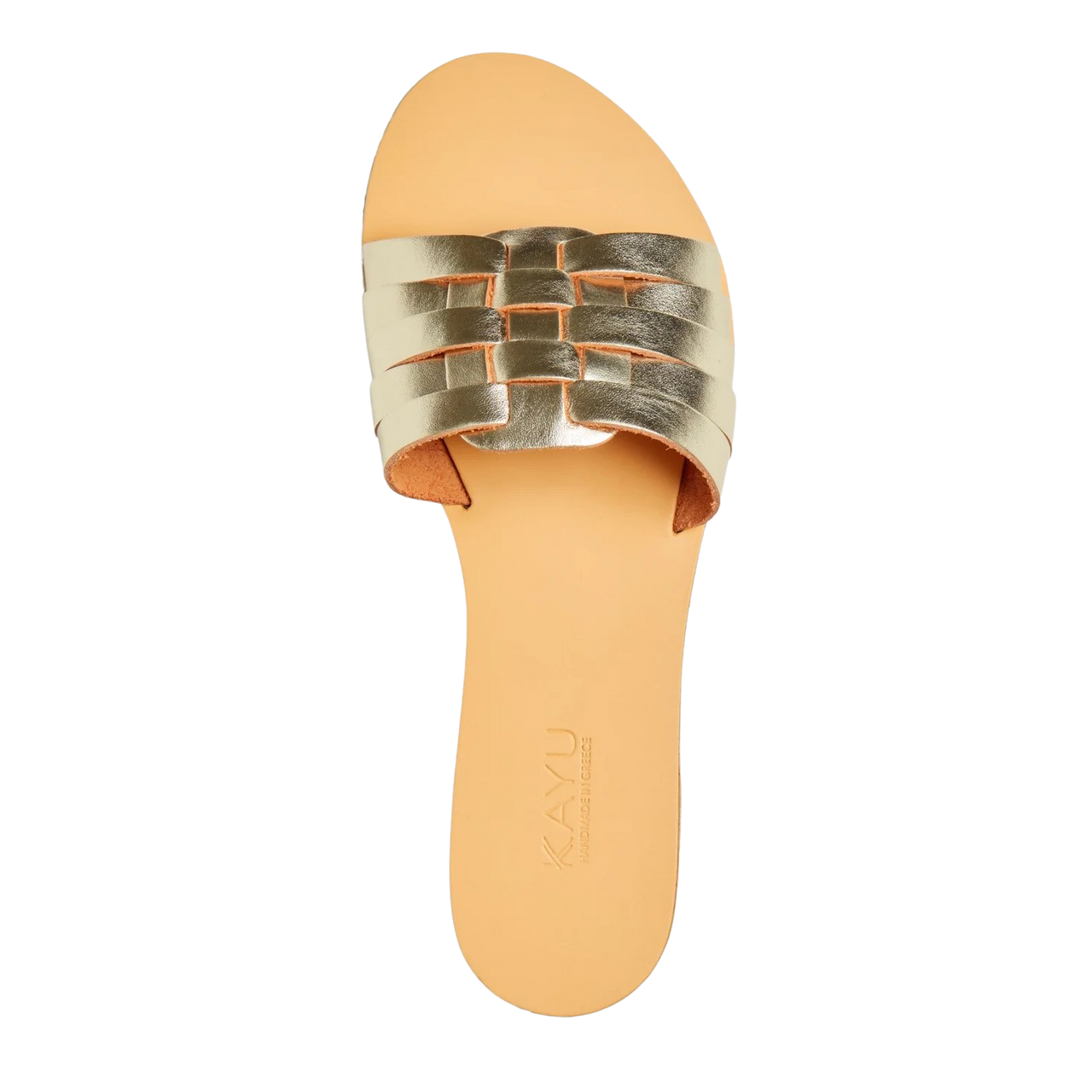 Gc Shoes Sage Rose Gold 6.5 Embellished Laser Cut Slide Flat Sandal : Target