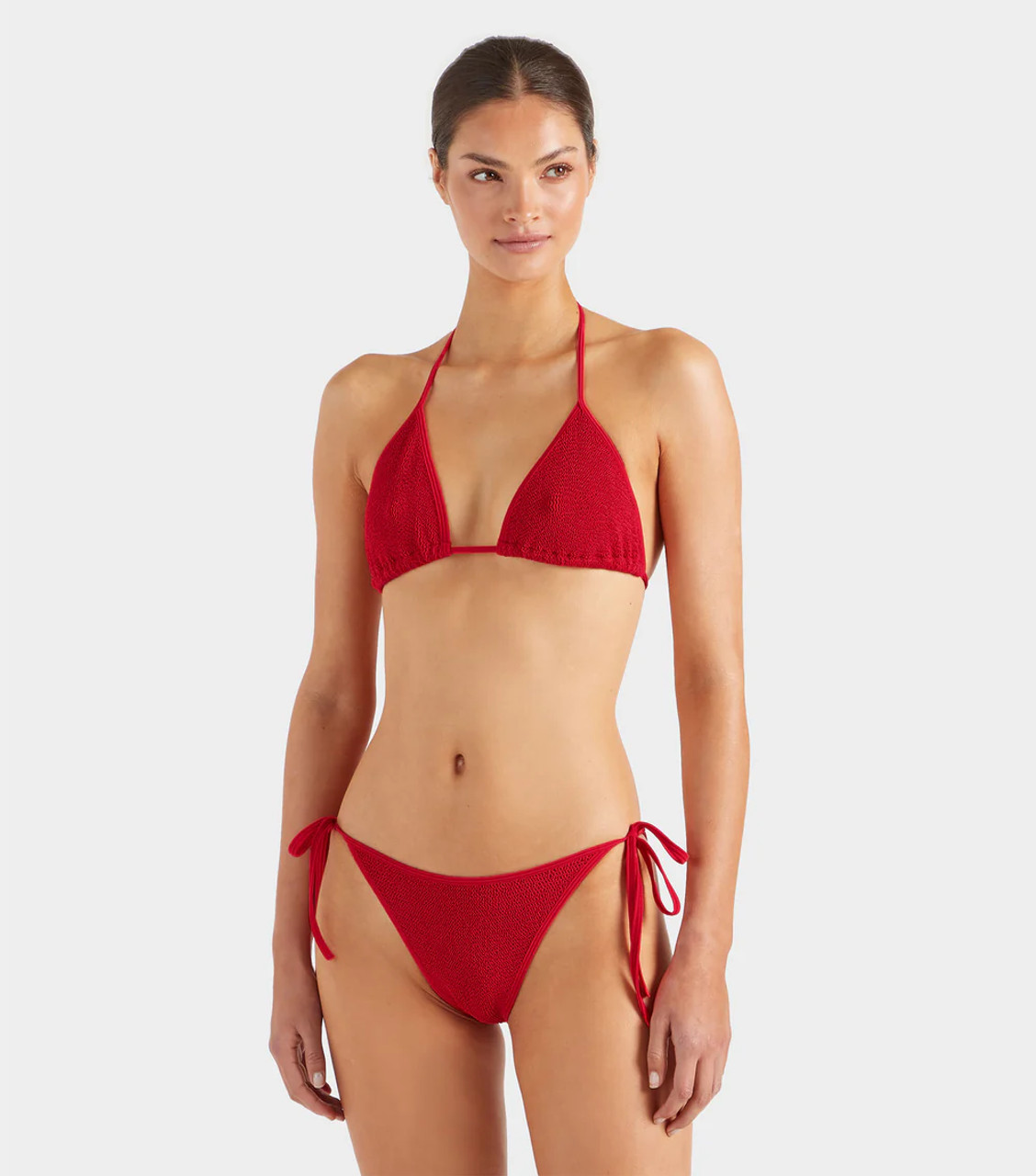 【関税込み】Hunza G レッド Gina ビキニ Hunza G Gina Bikini, Red - Monkee's of Mount Pleasant
