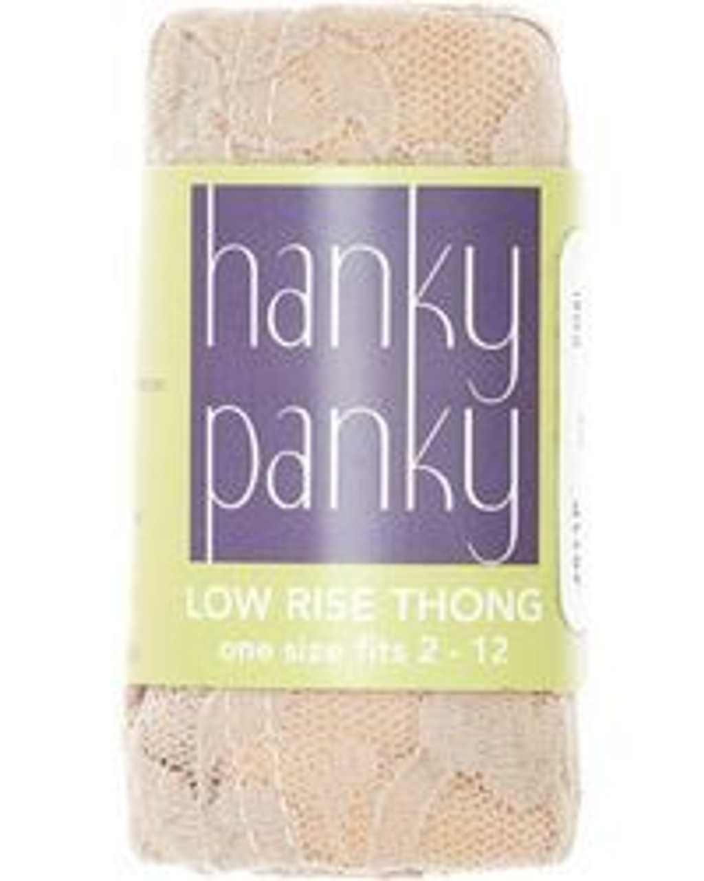 Hanky Panky Low Rise Thong - Navy - Monkee's of Mount Pleasant