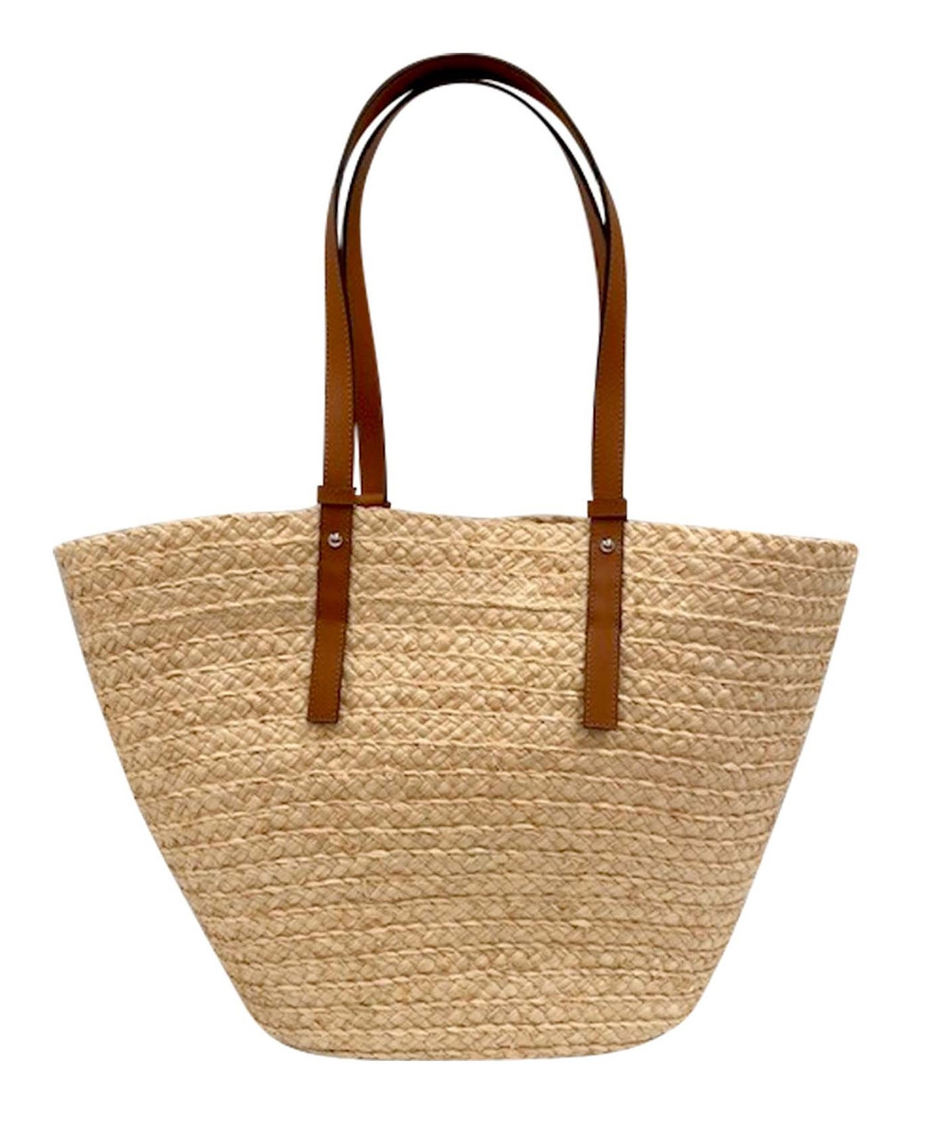 Hat Attack Colette Tote, Natural - Monkee's of Mount Pleasant