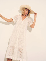 Carolina K Van Dress, Off White Carolina K Van Dress, Off White