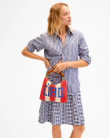 Clare V. Flat Ciao Crochet Clutch, Cream Bright Poppy Clare V. Flat Ciao Crochet Clutch, Cream Bright Poppy