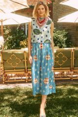 Hunter Bell Tatum Skirt, Rising Tide