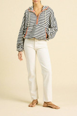 Trovata Andi Windbreaker, Navy Stripe