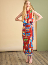 Hunter Bell Paloma Wrap Skirt, Santa Fe