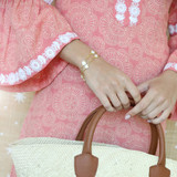 TS Asha Petite Sankaty Station Bracelet, MOP