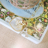 TS Asha Mini Letter Charm, "S"