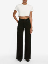 Frame Le Slim Palazzo, Black